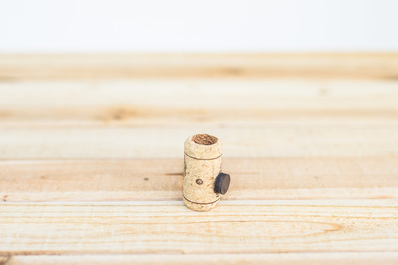 wine cork planter with magnet