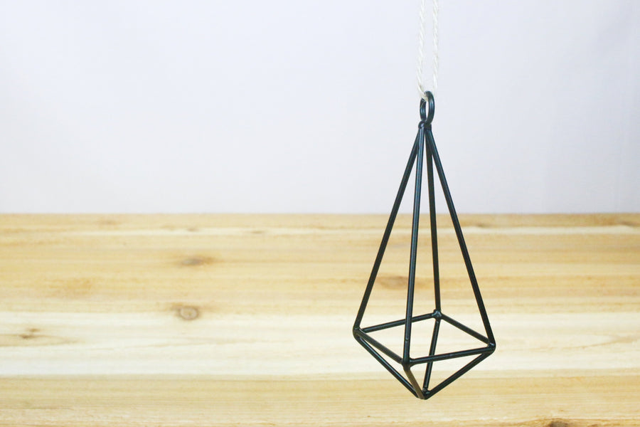 hanging metal pendant